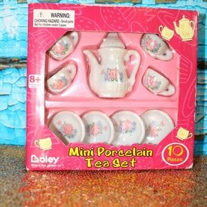 COPY - Boley Mini Porcelain Tea Set - 10 Pieces New